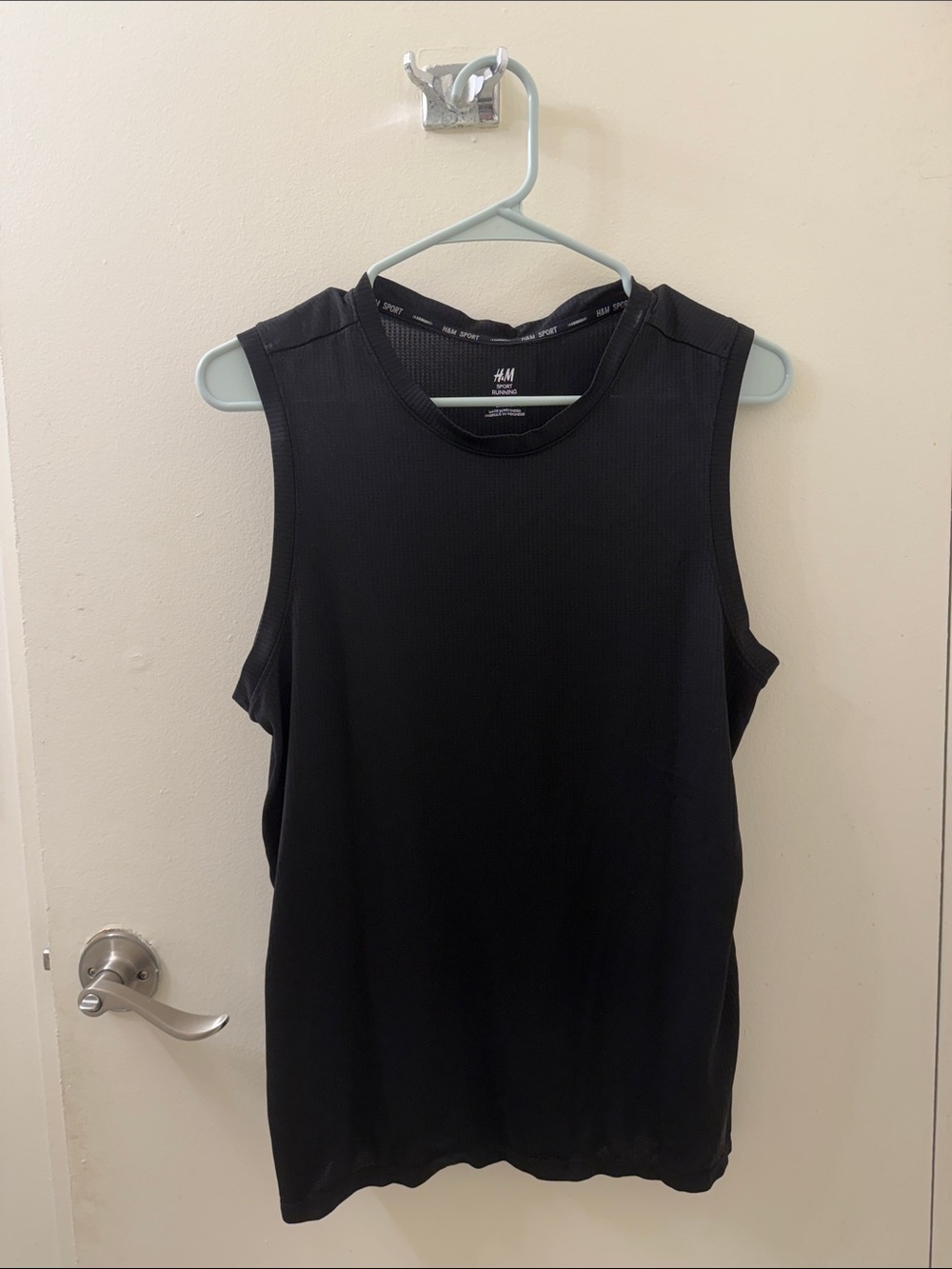H&M Black Ribbed Muscle Tank